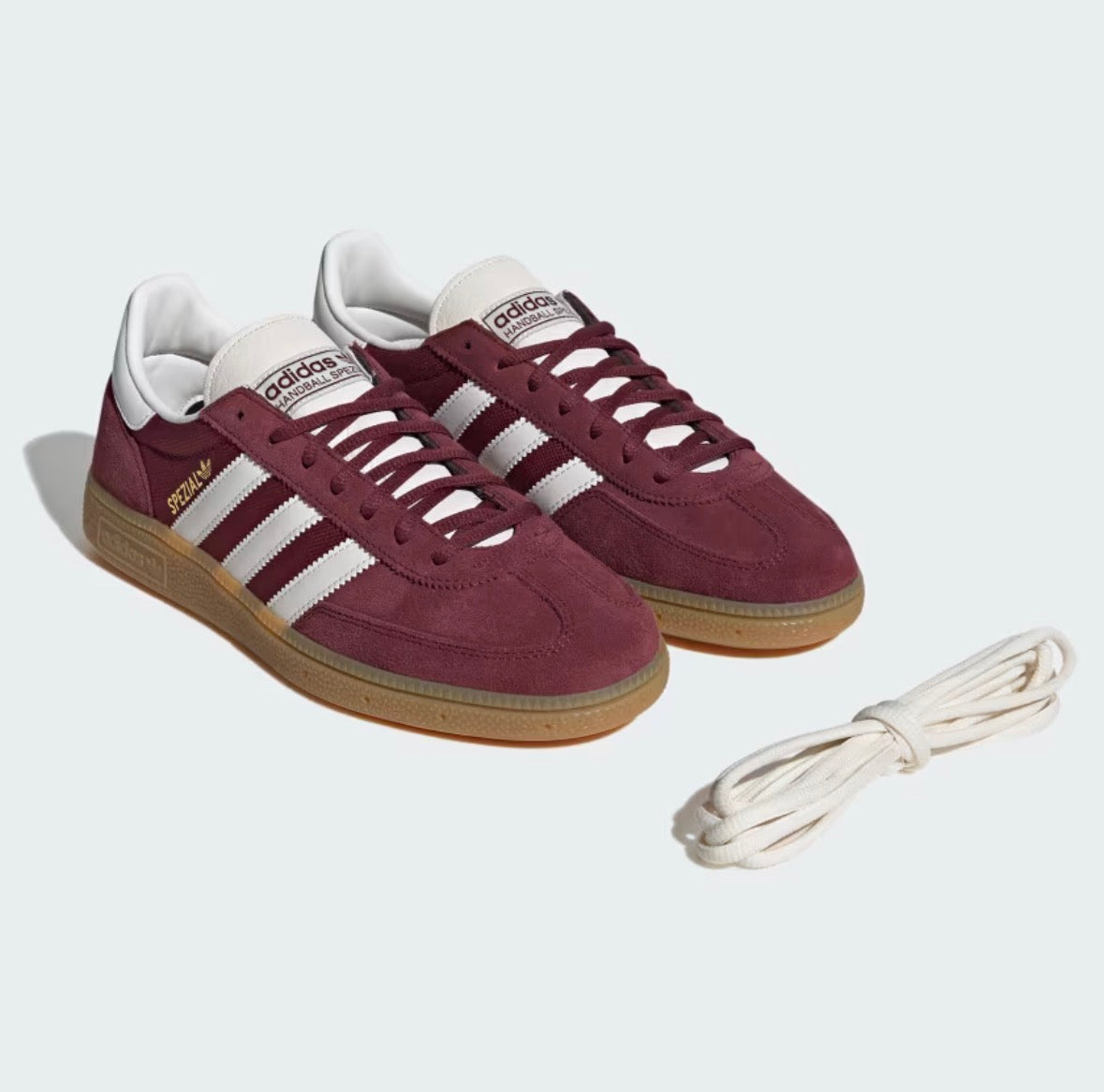 TĂȘnis Adidas Handball Spezial Burgundy Crew White