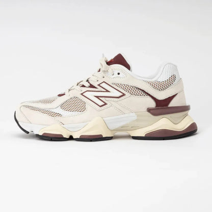 New Balance 9060 Linen Burgundy