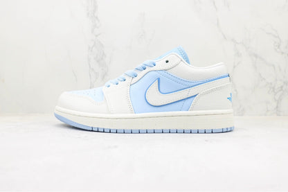 Tênis Jordan 1 Low Reverse Ice Blue